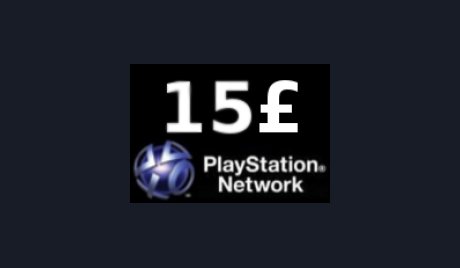 PlayStation Network Card £15 UK