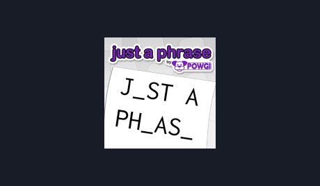 Just a Phrase by POWGI AR XBOX One CD Key