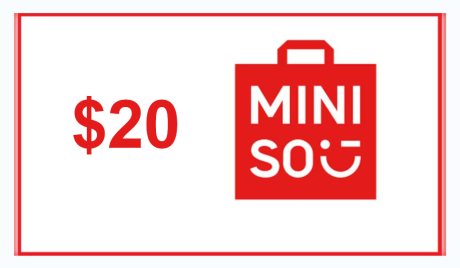 Miniso SGD 20 Gift Card SG