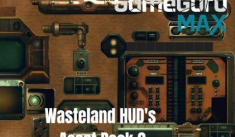 GameGuru MAX Wasteland Asset Pack - HUD's Volume 2 DLC PC Steam CD Key