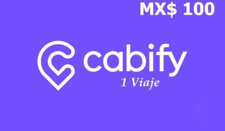 Cabify 1 Viaje MX$100 Gift Card MX