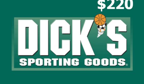 Dicks Sporting Goods USD 220 Gift Card US