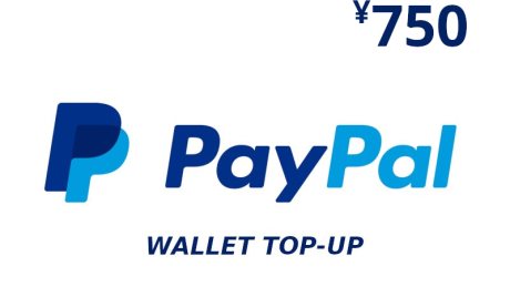 PayPal Wallet JPY 750 Top Up