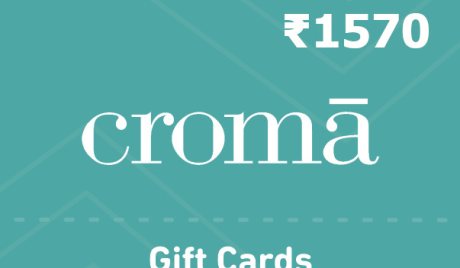 Croma INR 1570 Gift Card IN