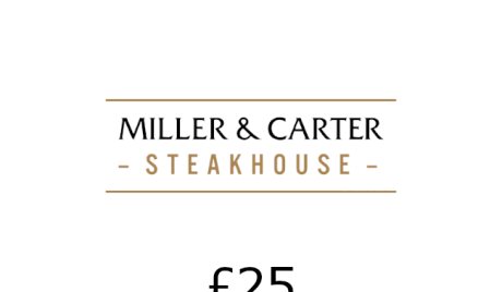 Miller and Carter GBP 25 Gift Card UK