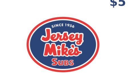 Jersey Mike's USD 5 Gift Card US