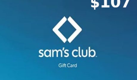Sam's Club $107 Gift Card US