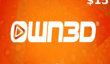 OWN3D.tv $15 Gift Card