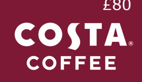 Costa Coffee GBP 80 Gift Card UK