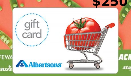 Albertson's USD 250 Gift Card US