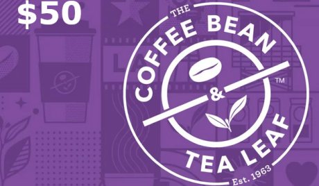 Coffee Bean & Tea Leaf $50 Gift Card US