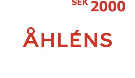 Ahlens 2000 SEK Gift Card SE