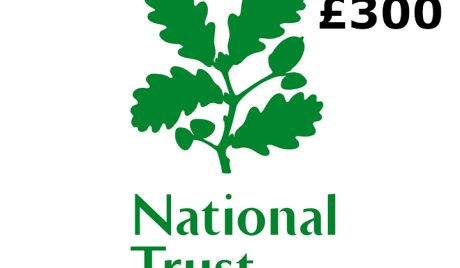 National Trust £300 Gift Card UK