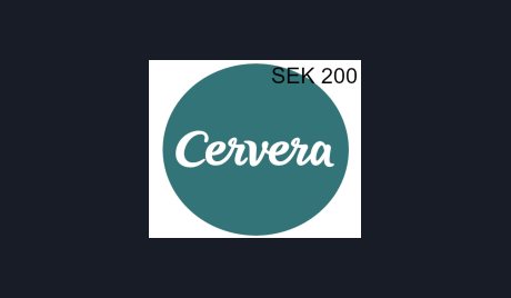 Cervera 200 SEK Gift Card SE