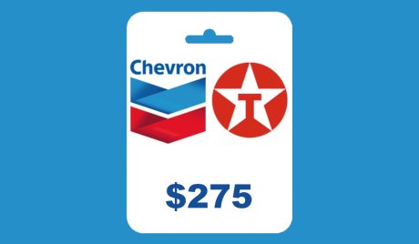 Chevron and Texaco USD 275 Gift Card US