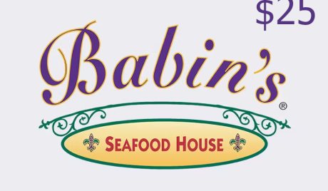 Babins Seafood House $25 Gift Card US