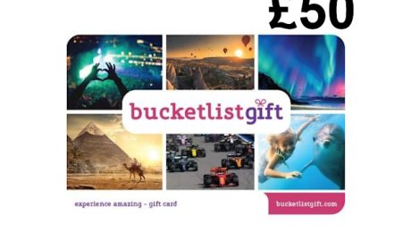 BucketlistGift £50 Gift Card UK