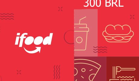 iFood BRL 300 Gift Card BR