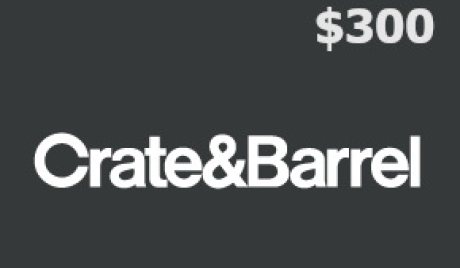 Crate and Barrel USD 300 Gift Card US