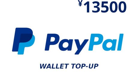 PayPal Wallet JPY 13500 Top Up