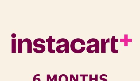Instacart+ 6 Months Subscription Gift Card US