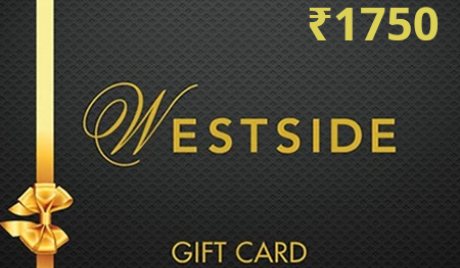 Westside INR 1750 Gift Card IN