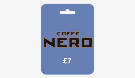 Caffe Nero GBP 7 Gift Card UK