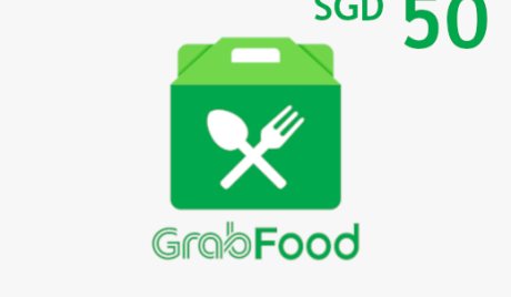 Grab Food SGD 50 Gift Card SG