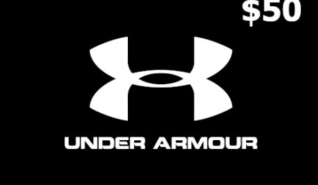 Under Armour $50 Gift Card US