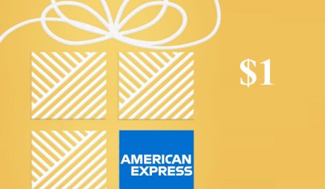 American Express $1 US Gift Card