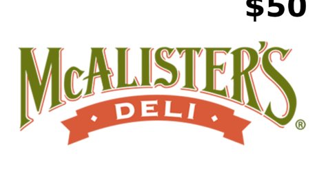 McAlisters $50 Gift Card US