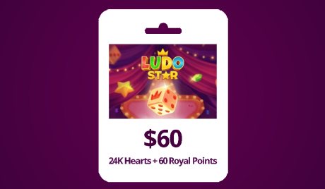 Ludo Star USD 60 Gift Card US