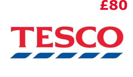 Tesco £80 Gift Card UK