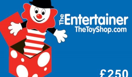 The Entertainer GBP 250 Gift Card UK