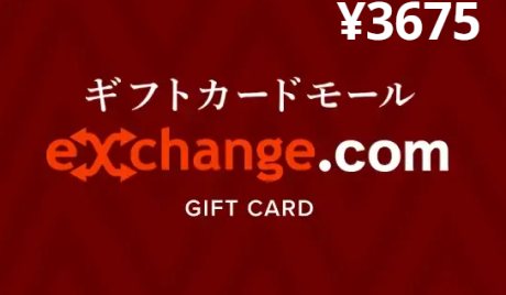 Giftcardmallexchange JPY 3675 Gift Card JP