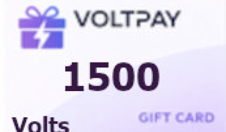 VoltPay 1500 Volts Gift Card