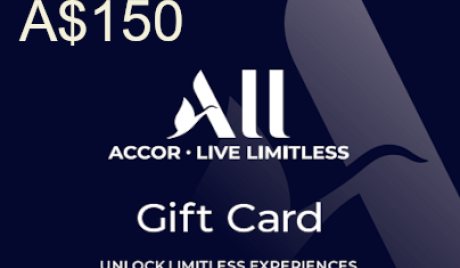Accor Hotels A$150 Gift Card AU