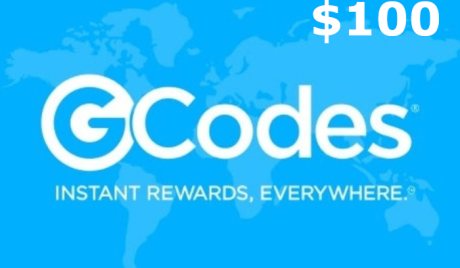 GCodes® Global Experiences $100 Gift Card US