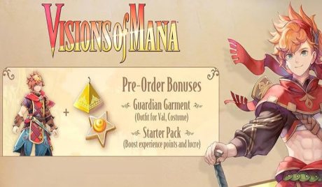 Visions of Mana - Pre-order Bonus DLC XBOX One CD Key