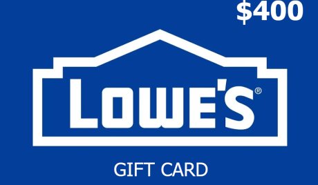 Lowe's $400 Gift Card US