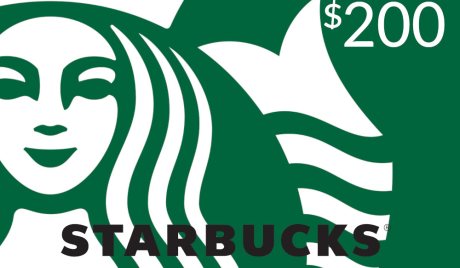 Starbucks $200 Gift Card US