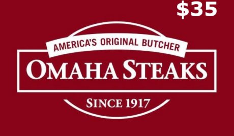 Omaha Steaks $35 Gift Card US