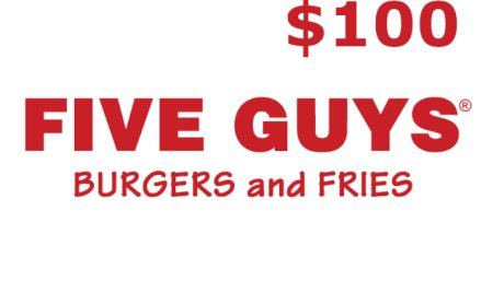 Five Guys USD 100 Gift Card US