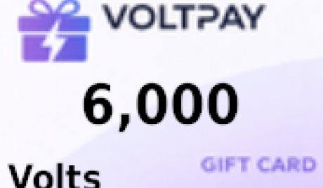 VoltPay 6000 Volts Gift Card