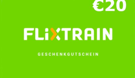 FlixTrain €20 Gift Card DE