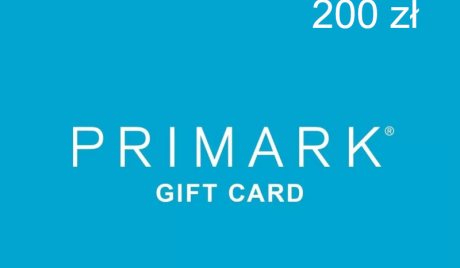 Primark 200 PLN Gift Card PL