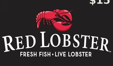 Red Lobster $15 Gift Card US