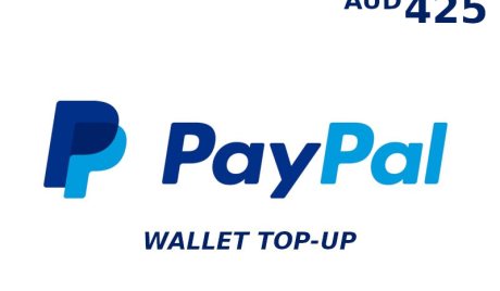 PayPal Wallet AUD 425 Top Up