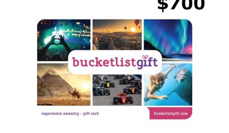 BucketlistGift USD 700 Gift Card US