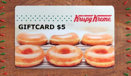 Krispy Kreme $5 US Gift Card